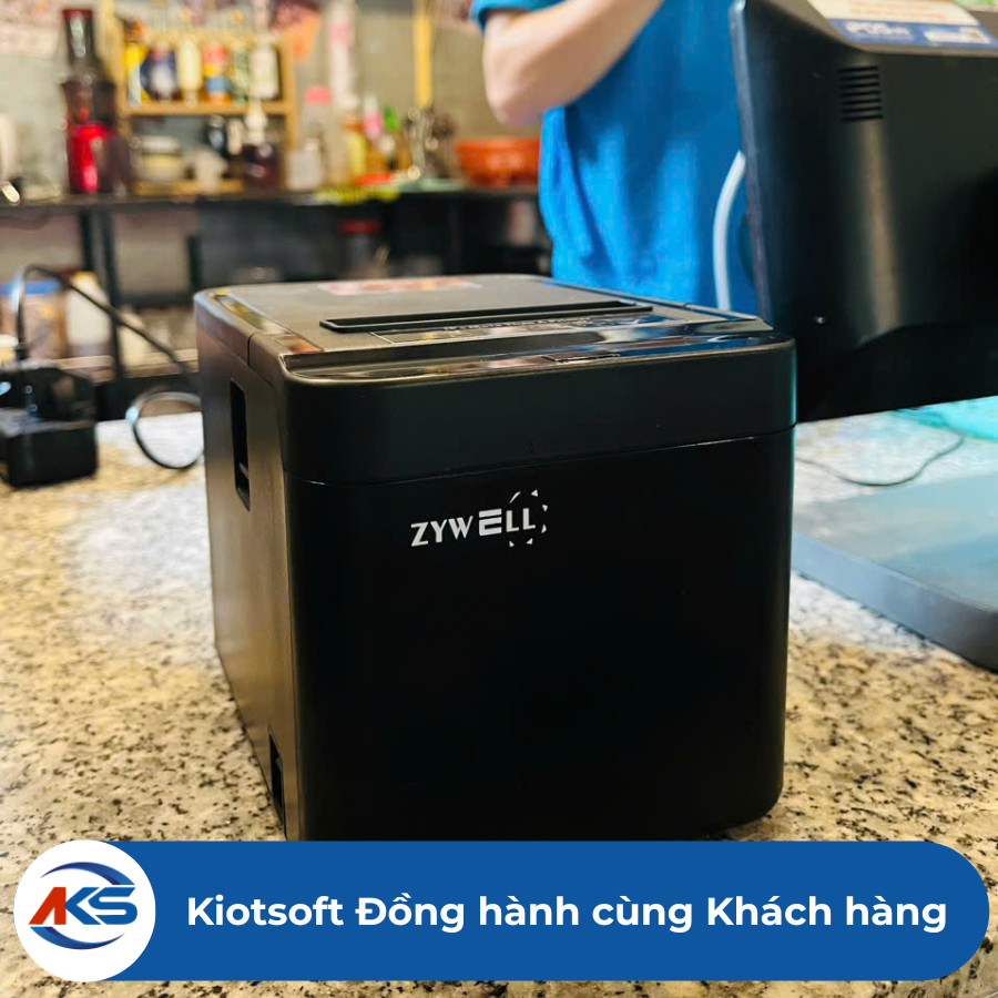 Máy in hoá đơn Zywell Zy-Q822 (USB, LAN)