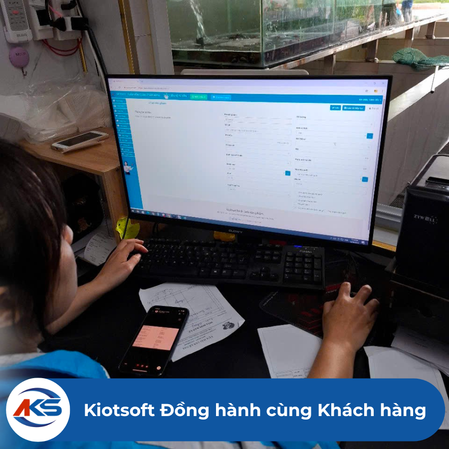 Kiotsoft tại Hải Sản Lê Gia