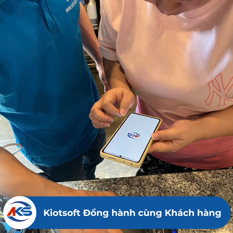 KiotSoft lắp đặt tại Quán Cafe
