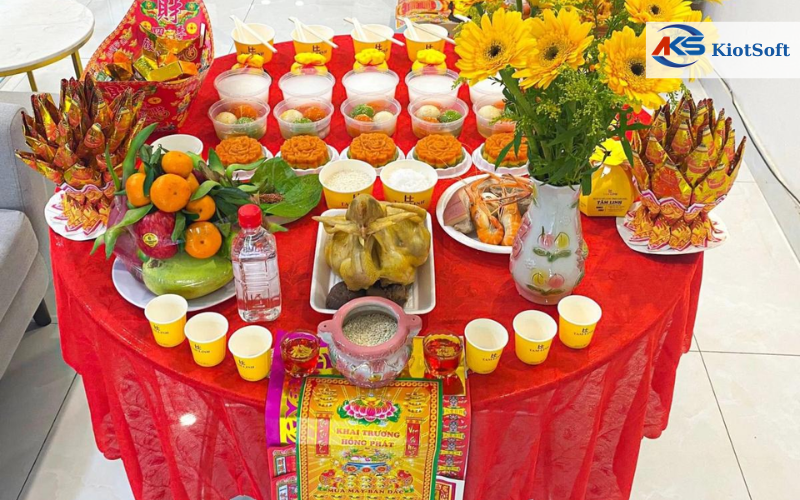 cách cúng khai trương tốt