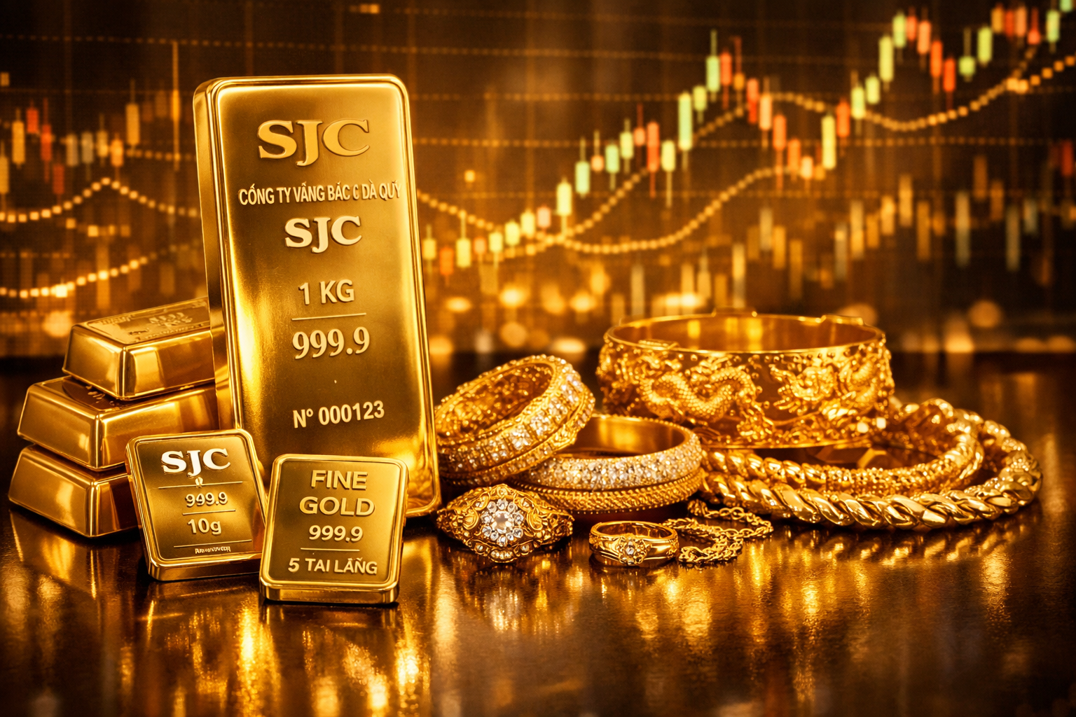 Giá vàng ngày 20/4/2026: Biến động nhẹ, thị trường trong nước và thế giới theo xu hướng thận trọng